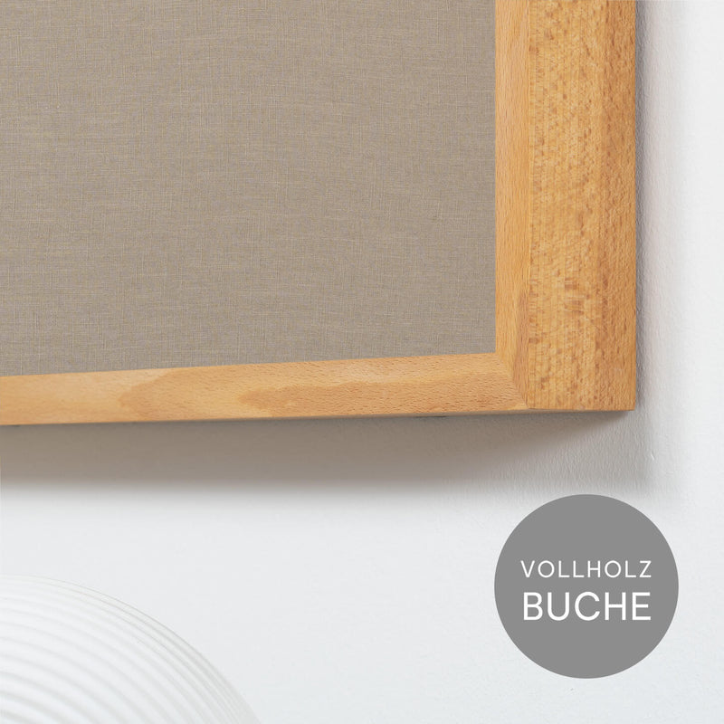 Akustikbild einfarbig Braun | SILEA "Scent Of Coffee"